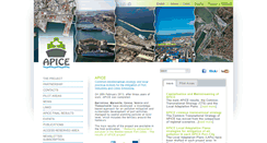 Desktop Screenshot of apice-project.eu