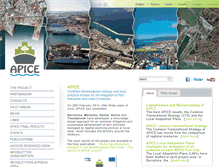 Tablet Screenshot of apice-project.eu